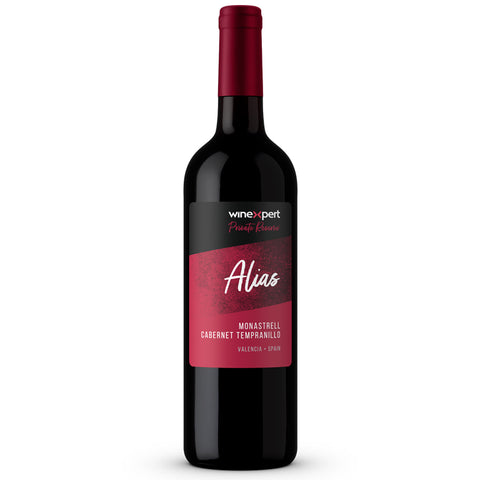 PRIVATE RESERVE ALIAS W/SKINS 14L WINE KIT, SPAIN (LTD)
