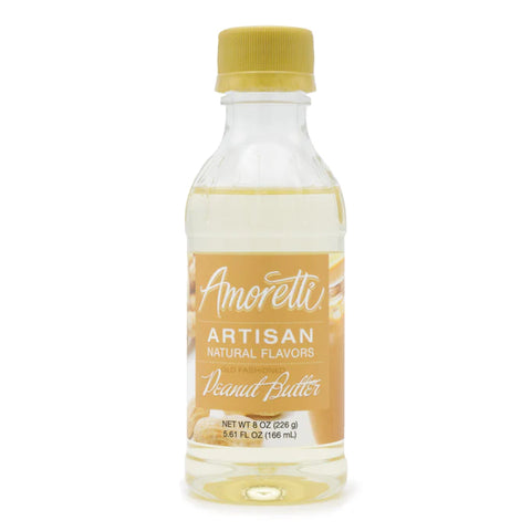 AMORETTI® OLD FASHIONED PEANUT BUTTER ARTISAN FRUIT PUREE 8 OZ