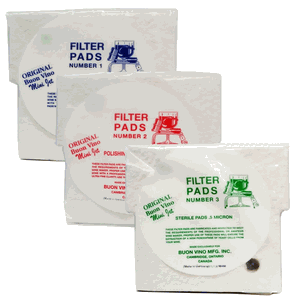 mini jet filter pads