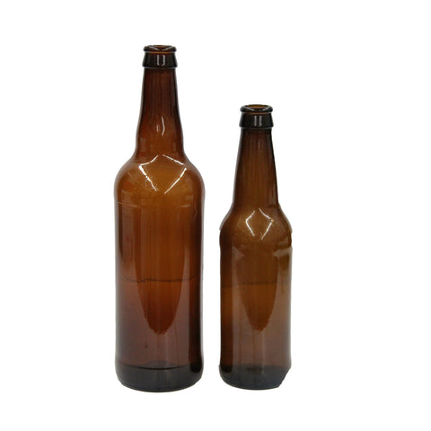 Beer Bottles Amber