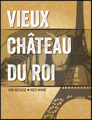 Vieux Chateau Du Roi Wine Labels