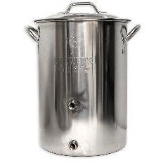 8 Gal Brewers Best Brewing Kettle w/two Ports