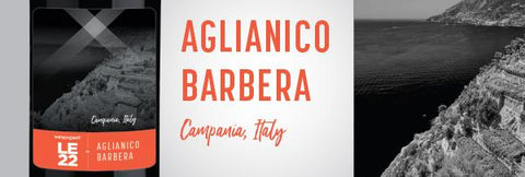 LE22 Aglianico Barbera w/Skins, Italy 14L Wine Kit