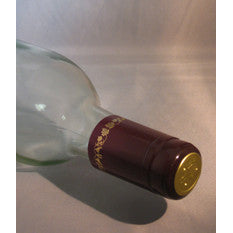 Burgundy w/Gold Grapes Shrink Foils
