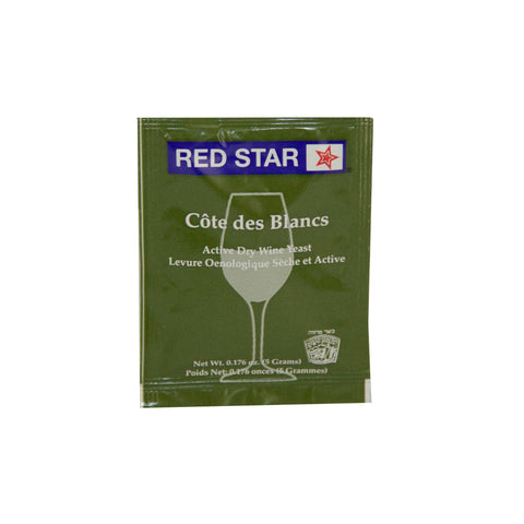 Red Star Cote Des Blancs Wine Yeast